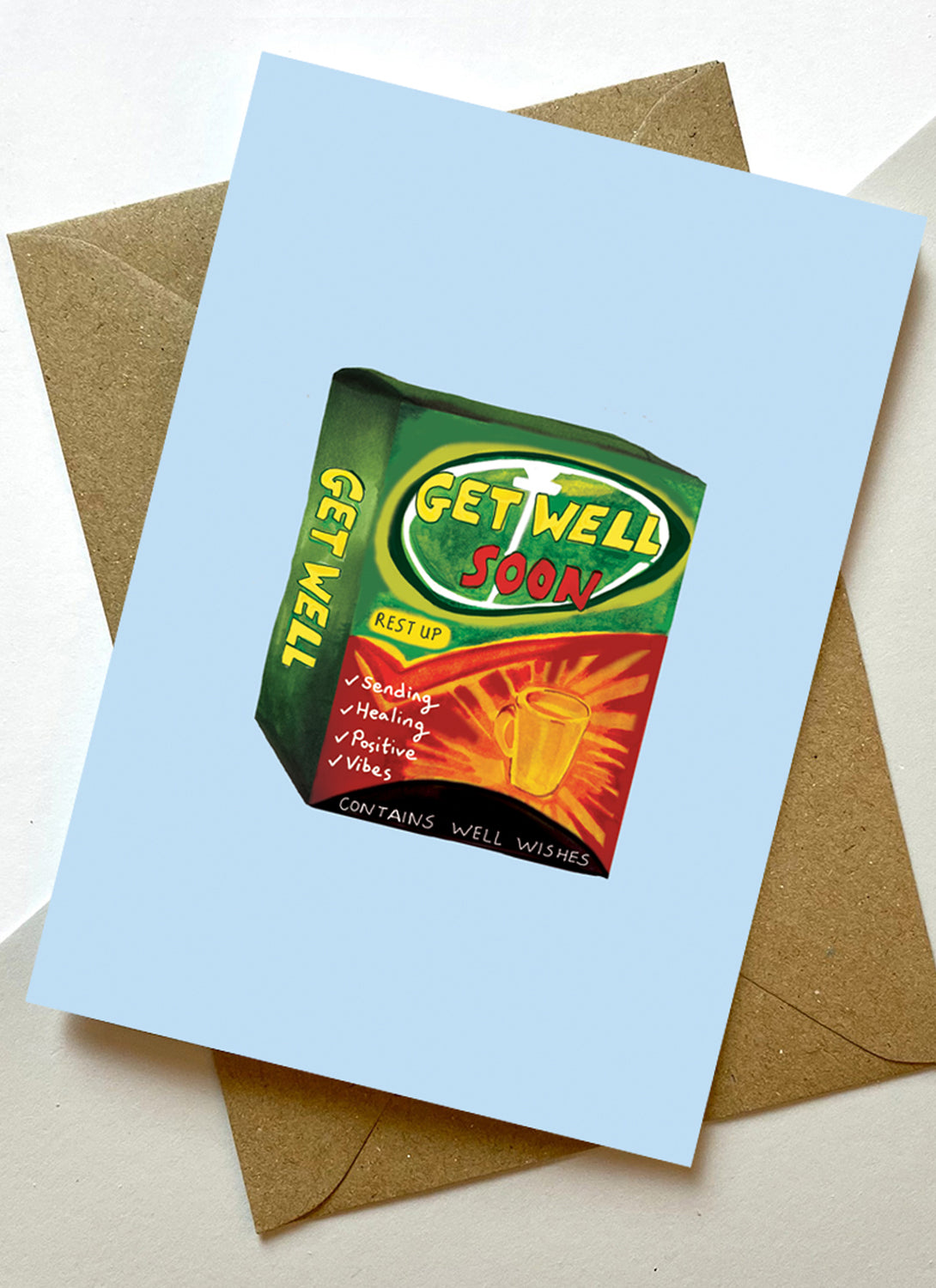 Lemsip Get Well Card