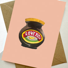 Load image into Gallery viewer, Love You Marmite Card
