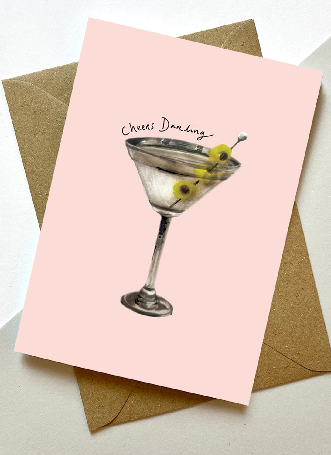 Martini Celebration Card