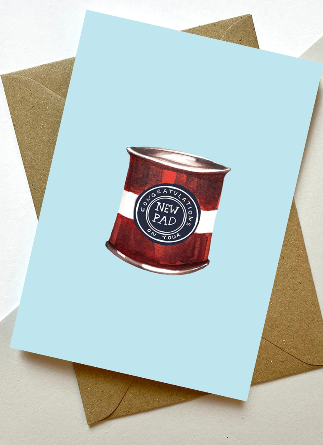 New Pad Paint Pot Card