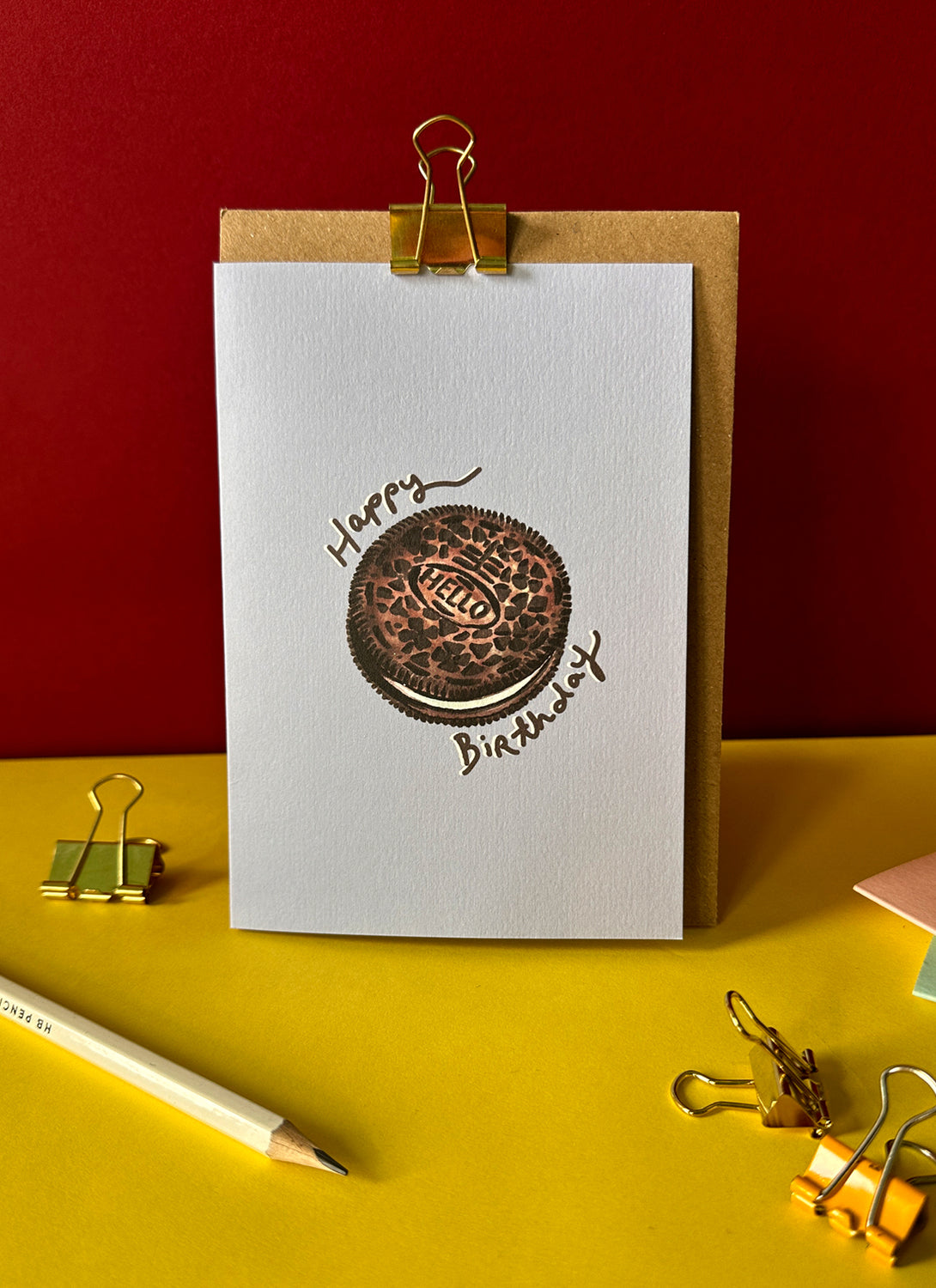 Happy Birthday Oreo Card