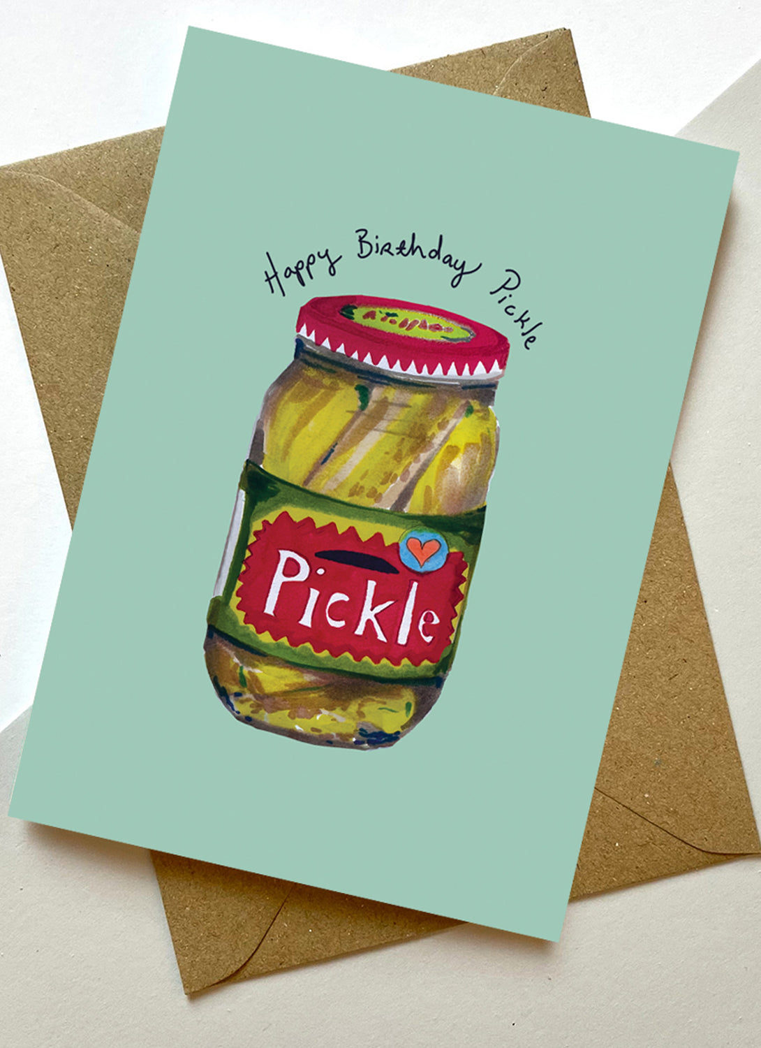 Happy Birthday Pickle Card