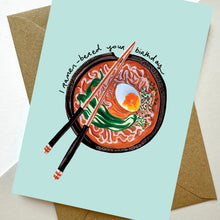 Load image into Gallery viewer, Ramen Birthday Card
