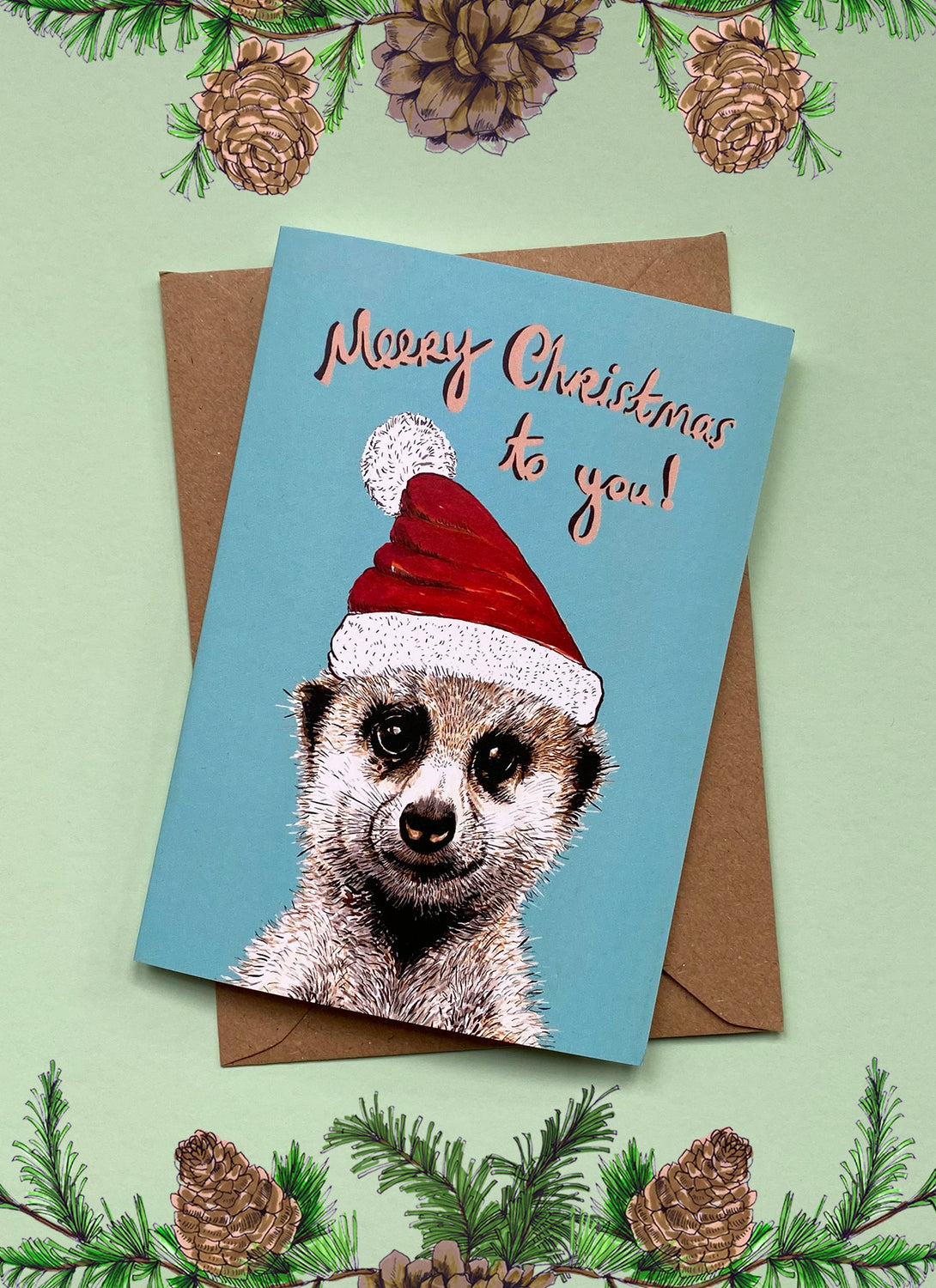 Meery Christmas To You Christmas Card