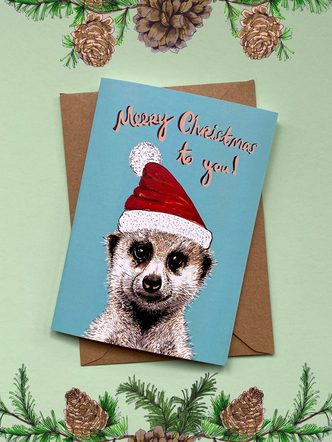 Meery Christmas To You Christmas Card