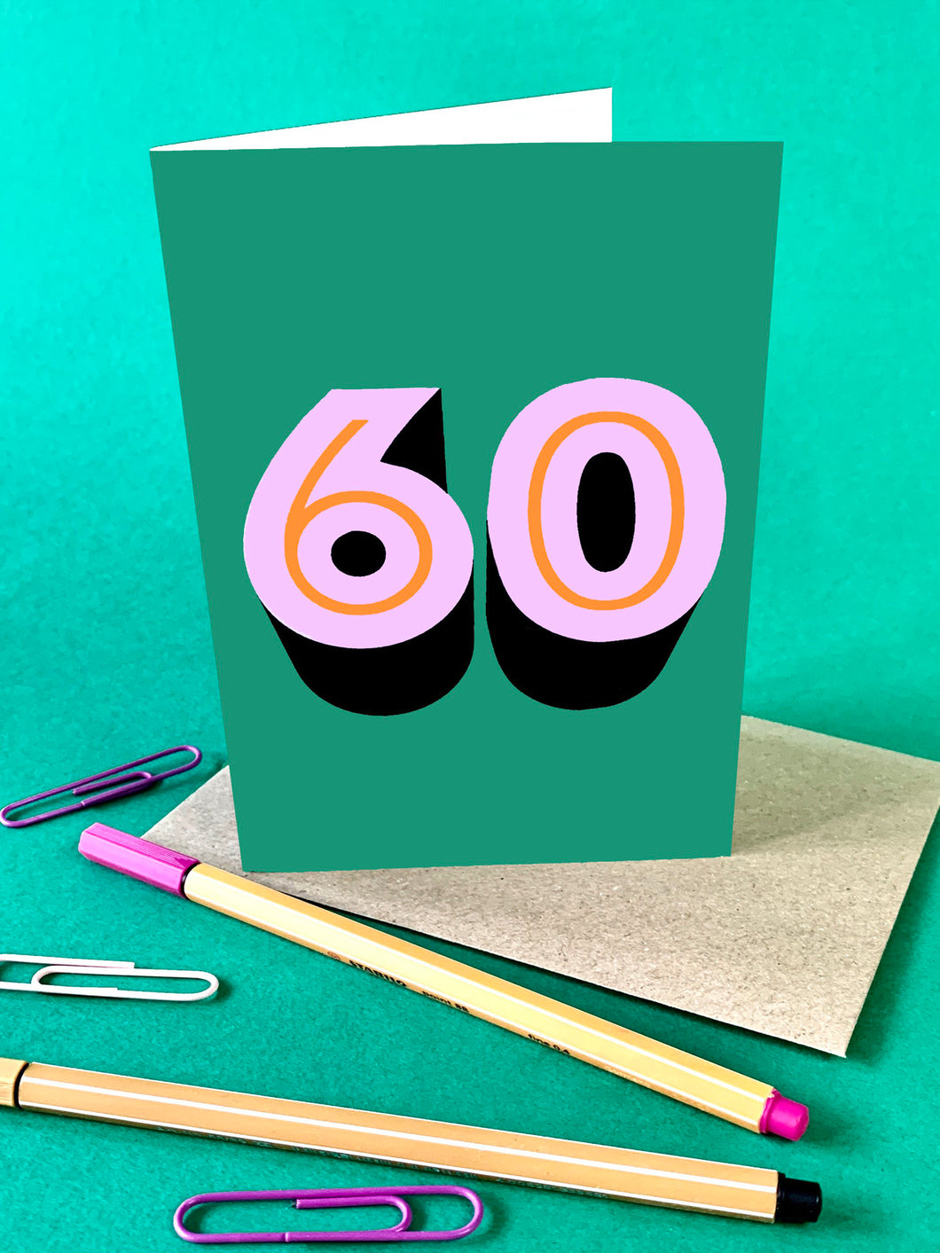 POP 60 Age Card