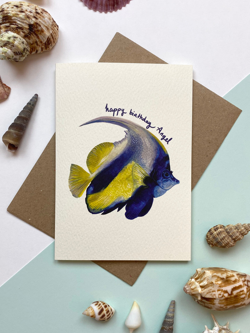 Happy Birthday Angel Card