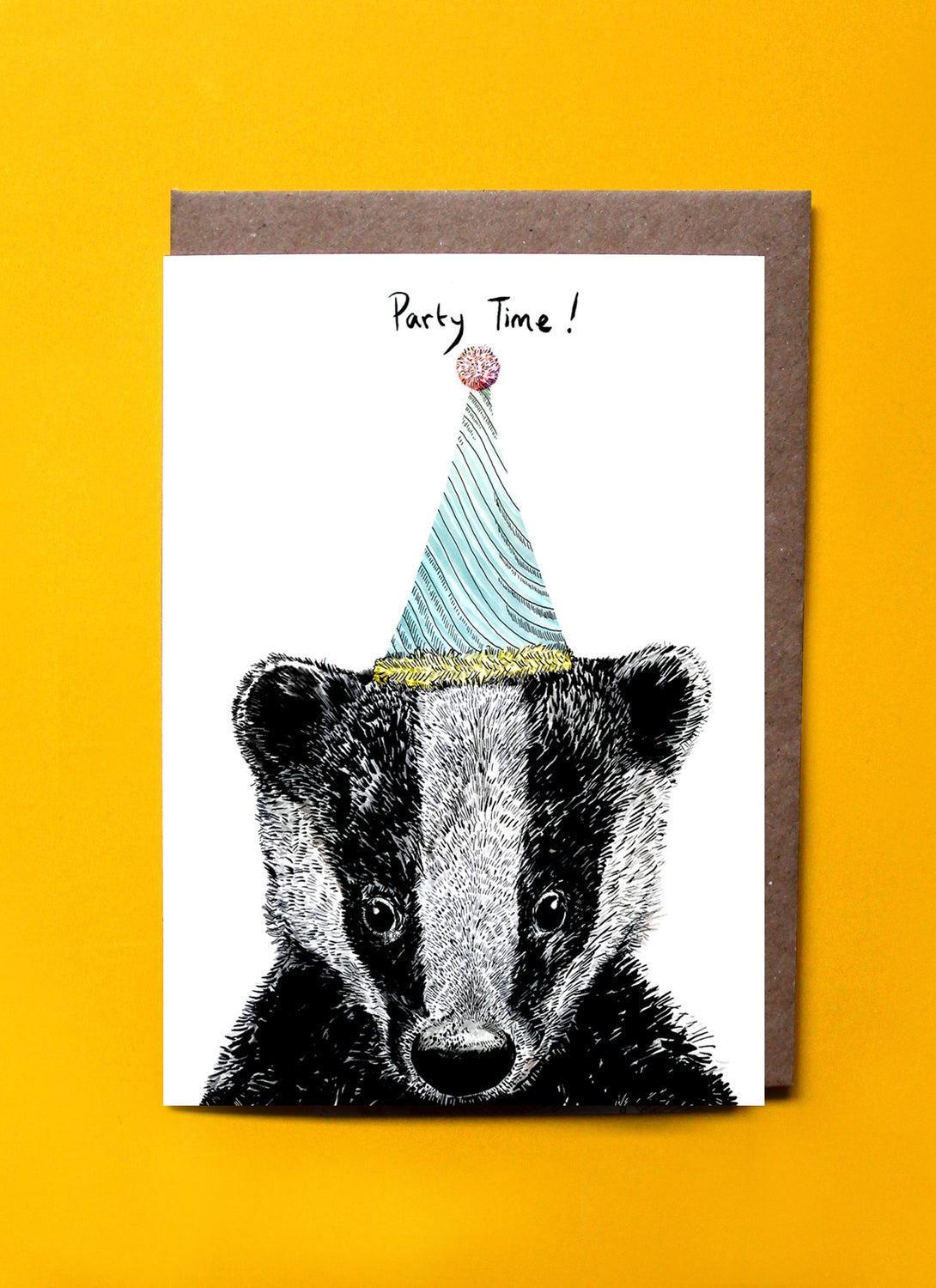 Party Badger Card