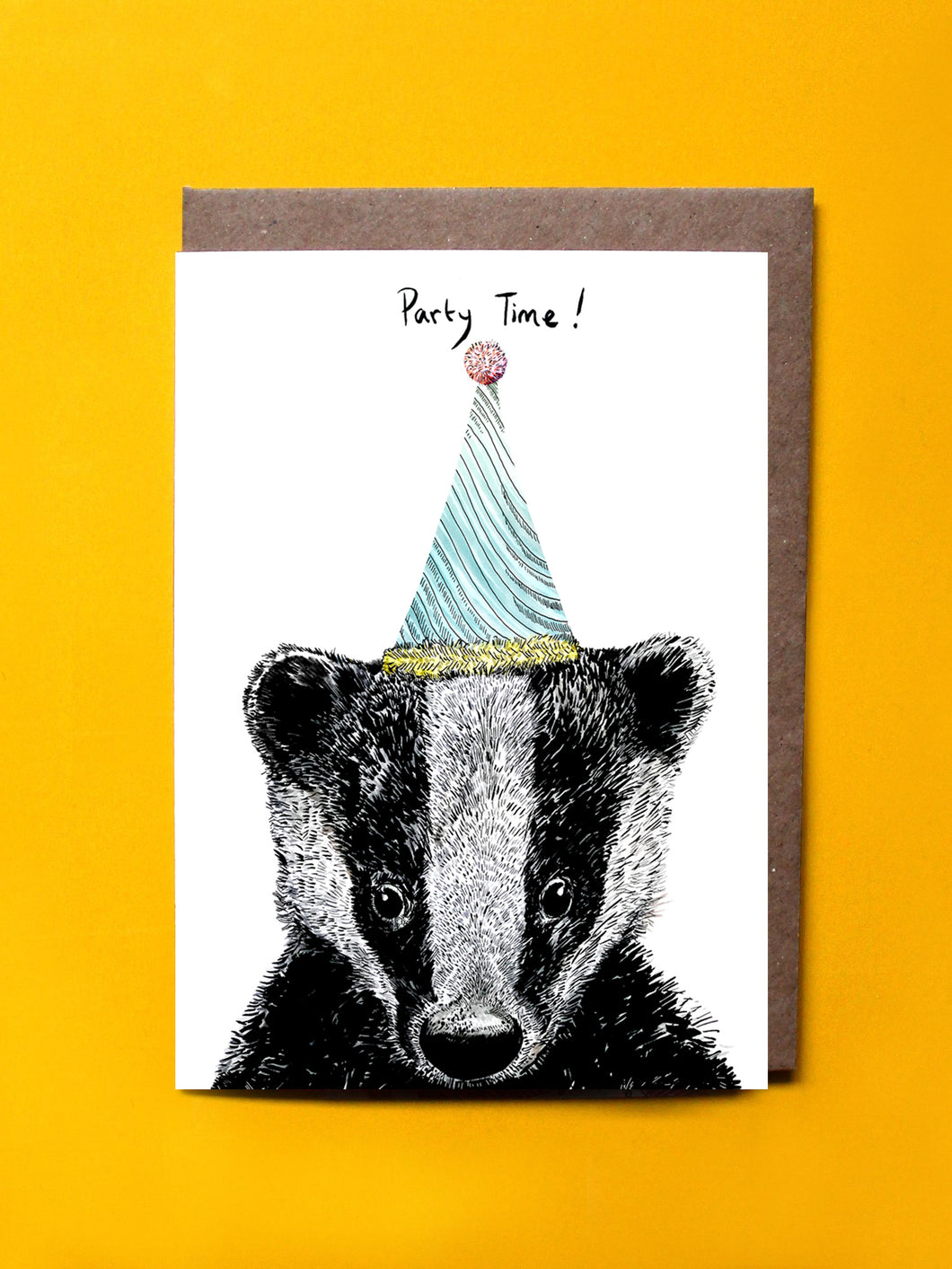 Party Badger Card