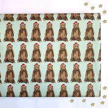 Load image into Gallery viewer, Festive Bear Wrapping Paper
