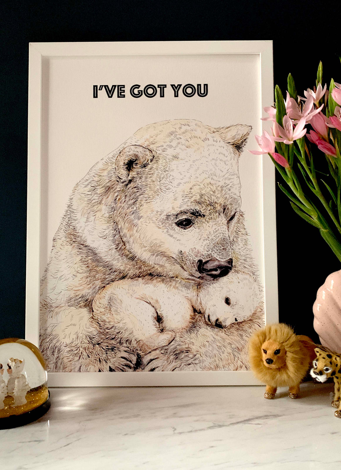 Bear Hug Giclée Print