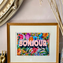 Load image into Gallery viewer, Bonjour Giclée Print
