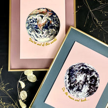 Load image into Gallery viewer, You&#39;re Out Of This World Blush Giclée Print
