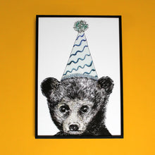 Load image into Gallery viewer, Party Bear Giclée Print
