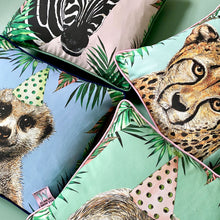 Load image into Gallery viewer, Tropical Cheetah Cushion Cover
