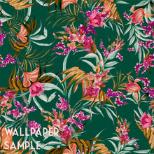 Load image into Gallery viewer, Climbing The Walls Wallpaper Sample Teal
