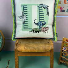 Load image into Gallery viewer, Alphabet Cotton Cushion Cover
