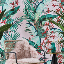 Load image into Gallery viewer, PRE ORDER Dartmouth Tropical Blush Set Of A&amp;B Wallpaper Rolls
