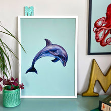 Load image into Gallery viewer, Dolphin Giclée Print
