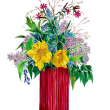 Load image into Gallery viewer, Flowers From My Garden Giclée Print
