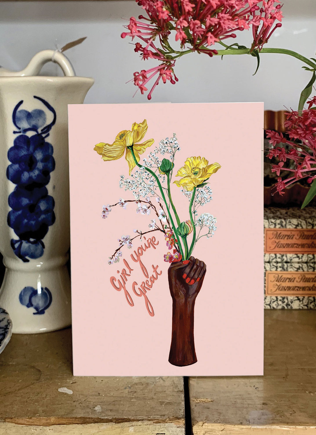Girl You're Great Card