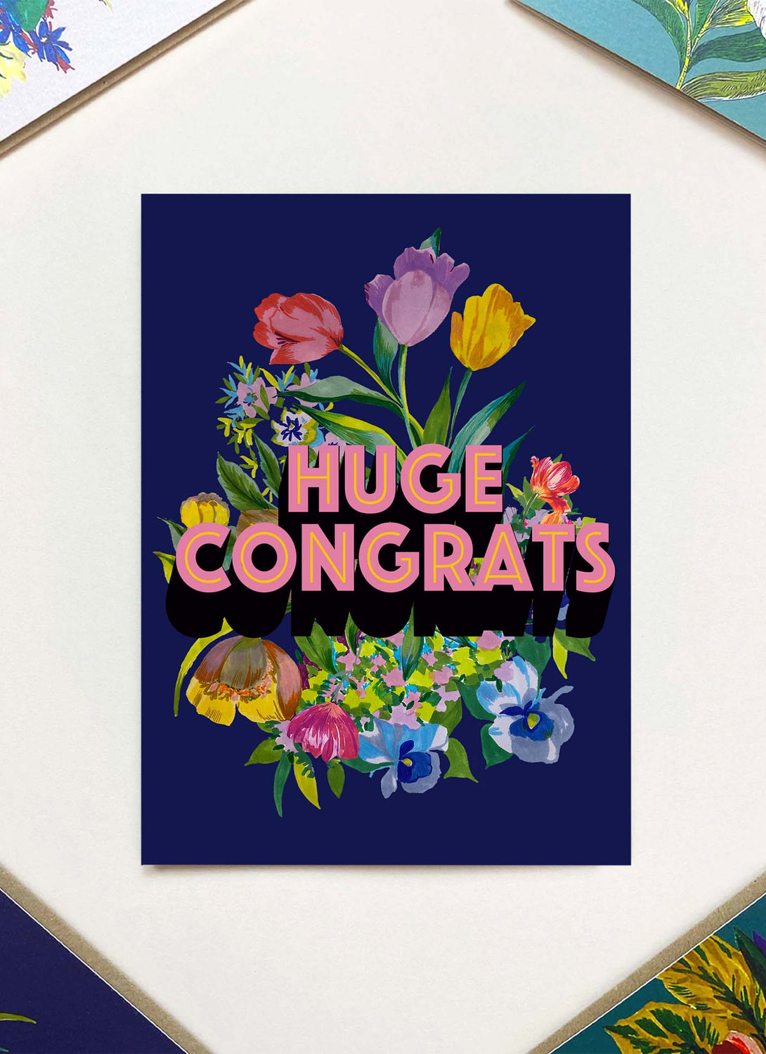 Huge Congrats Card