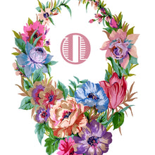 Load image into Gallery viewer, Floral Wreath Giclée Print
