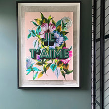 Load image into Gallery viewer, Je T&#39;aime Giclée Print
