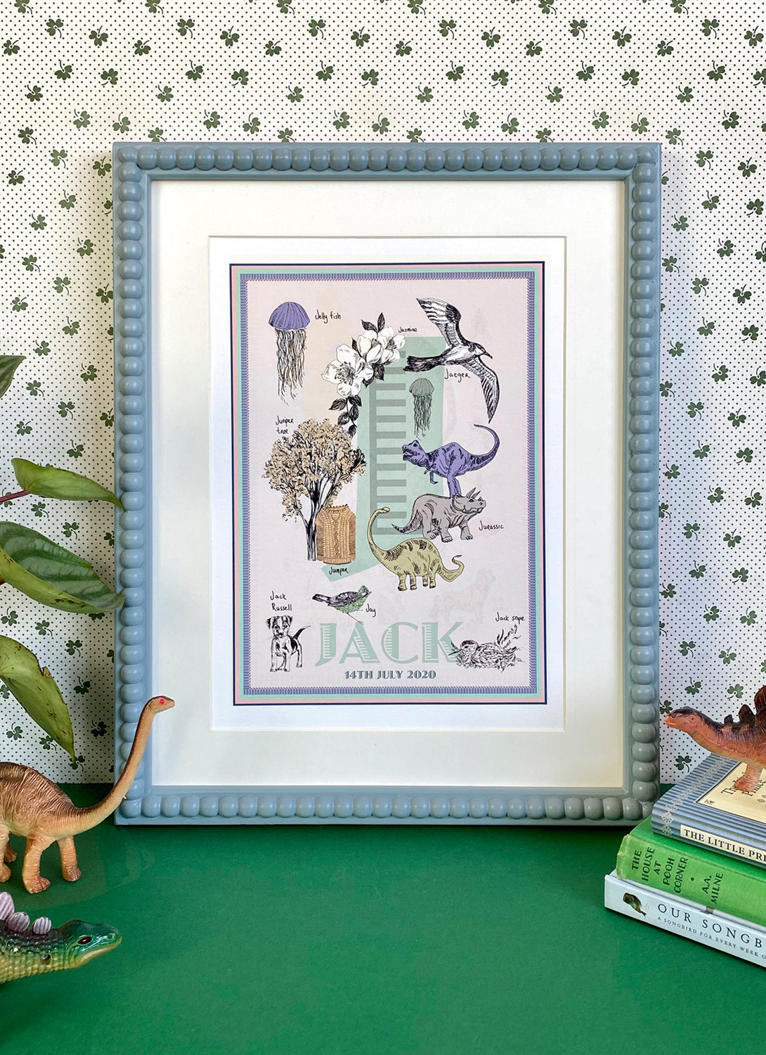 Personalised Letter 'J' Giclée Print