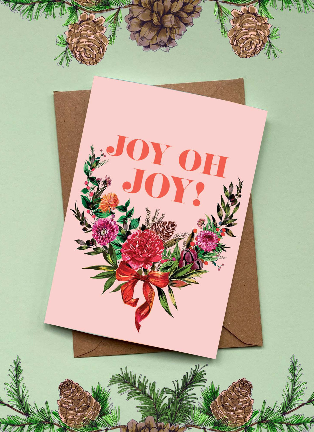 Joy Oh Joy! Christmas Card