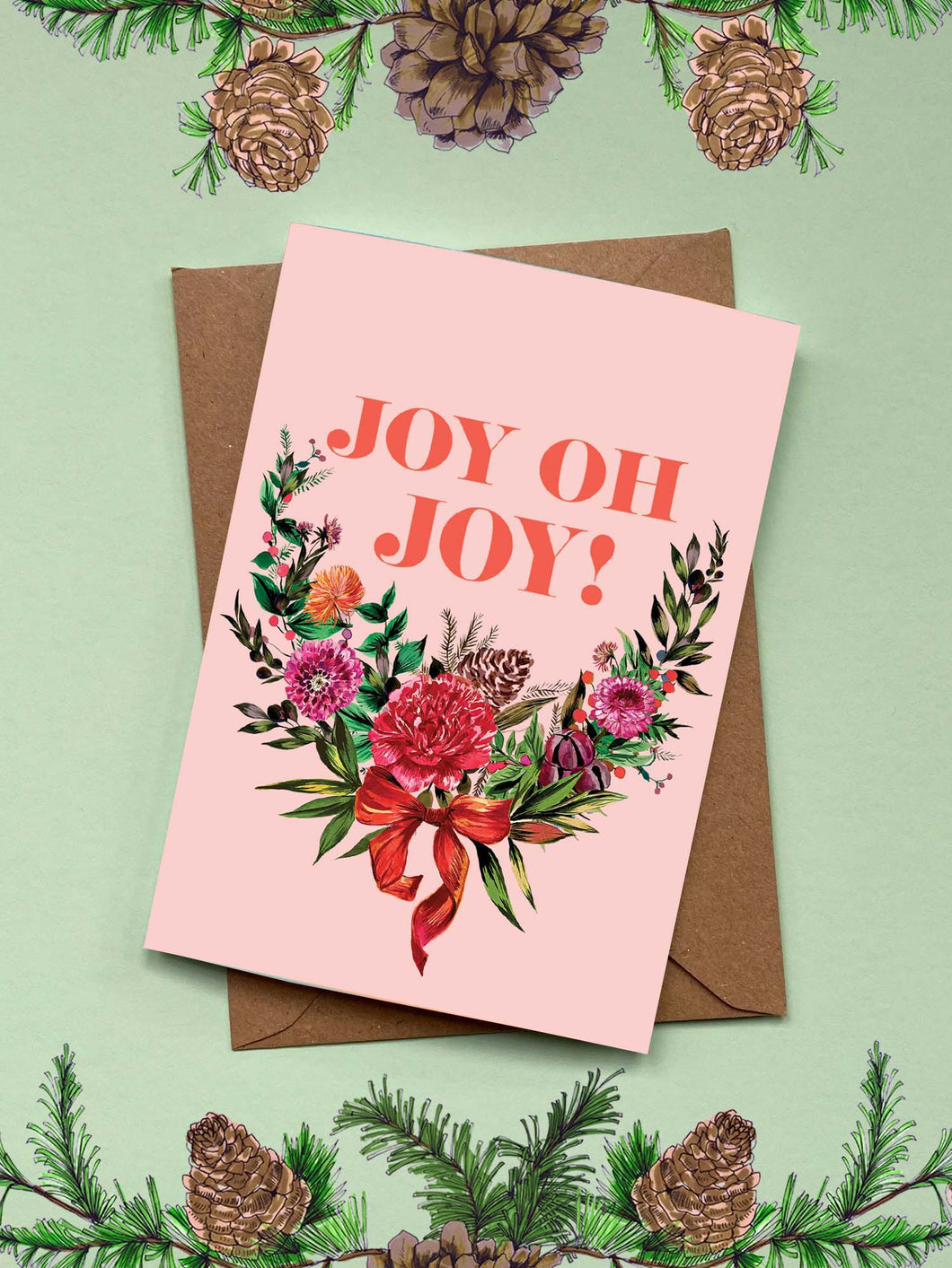 Joy Oh Joy! Christmas Card