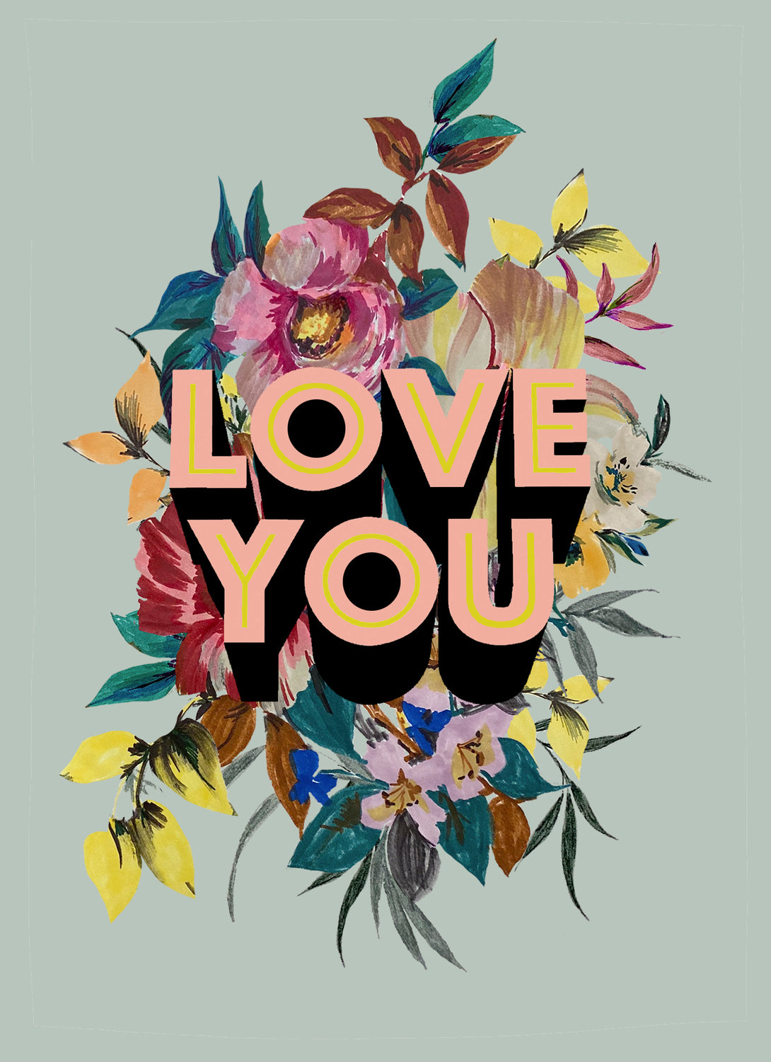 Love You Giclée Print