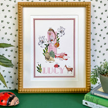 Load image into Gallery viewer, Personalised Letter &#39;L&#39; Giclée Print
