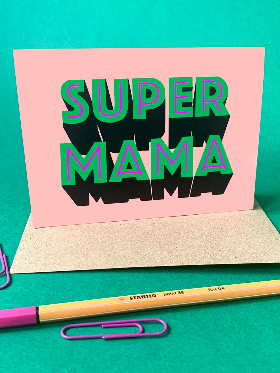 Super Mama Card