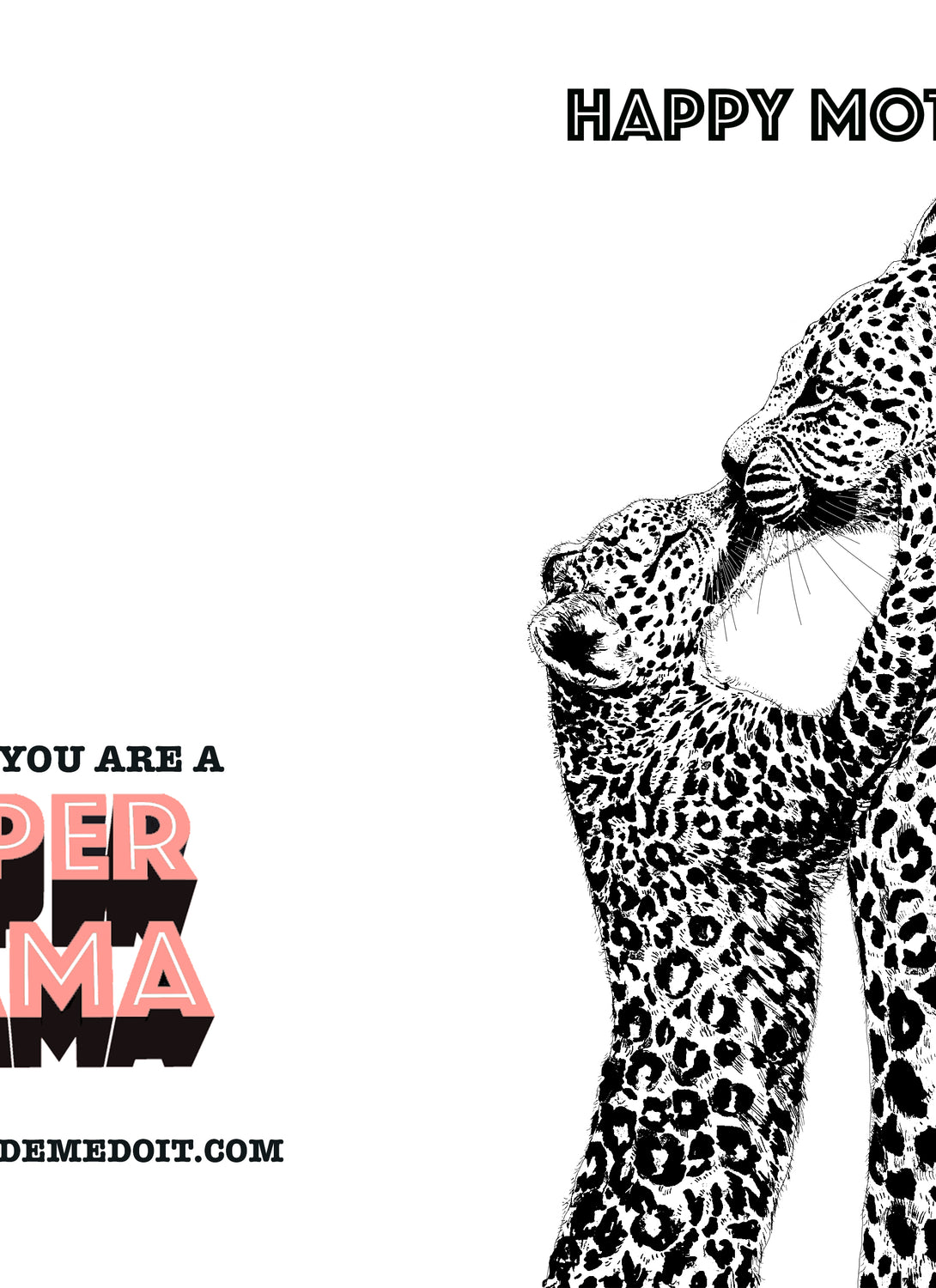 FREE Printable Mother's Day Colouring In Card