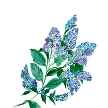 Load image into Gallery viewer, NHS Blue Floral Study Giclée Print
