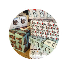 Load image into Gallery viewer, Hedgehog Love Christmas Wrapping Paper
