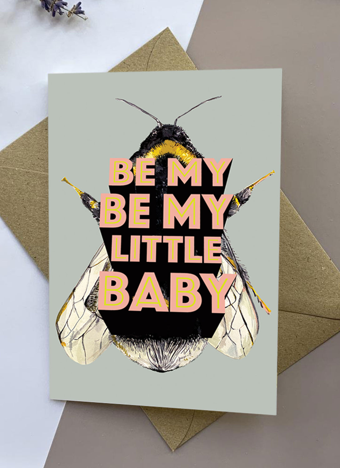 Be My Little Baby Card