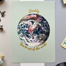 Load image into Gallery viewer, You&#39;re Out Of This World Powder Giclée Print
