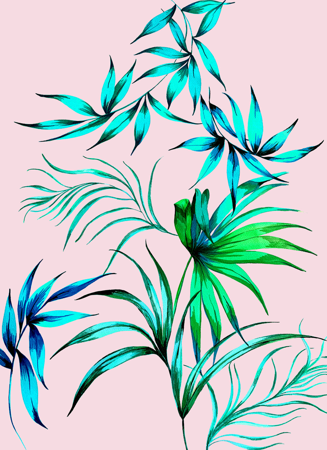 Palm Leaf Giclée Print