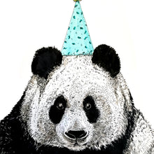 Load image into Gallery viewer, Party Panda Giclée Print
