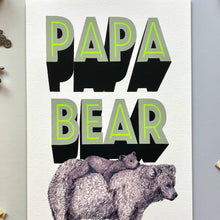 Load image into Gallery viewer, Papa Bear Giclée Print
