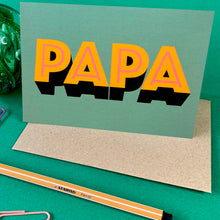 Load image into Gallery viewer, Papa Card
