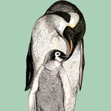 Load image into Gallery viewer, Penguin Love Giclée Print
