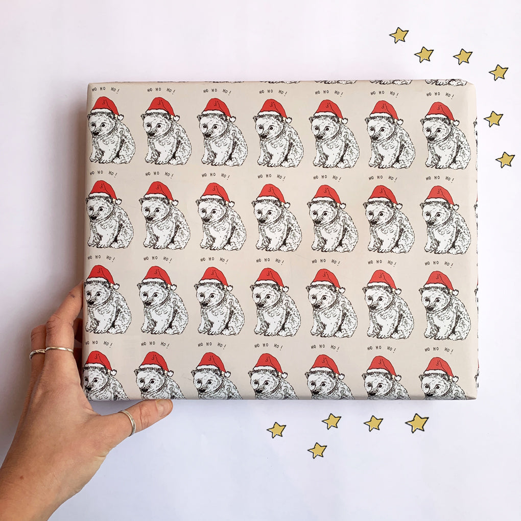 Polar Bear Wrapping Paper