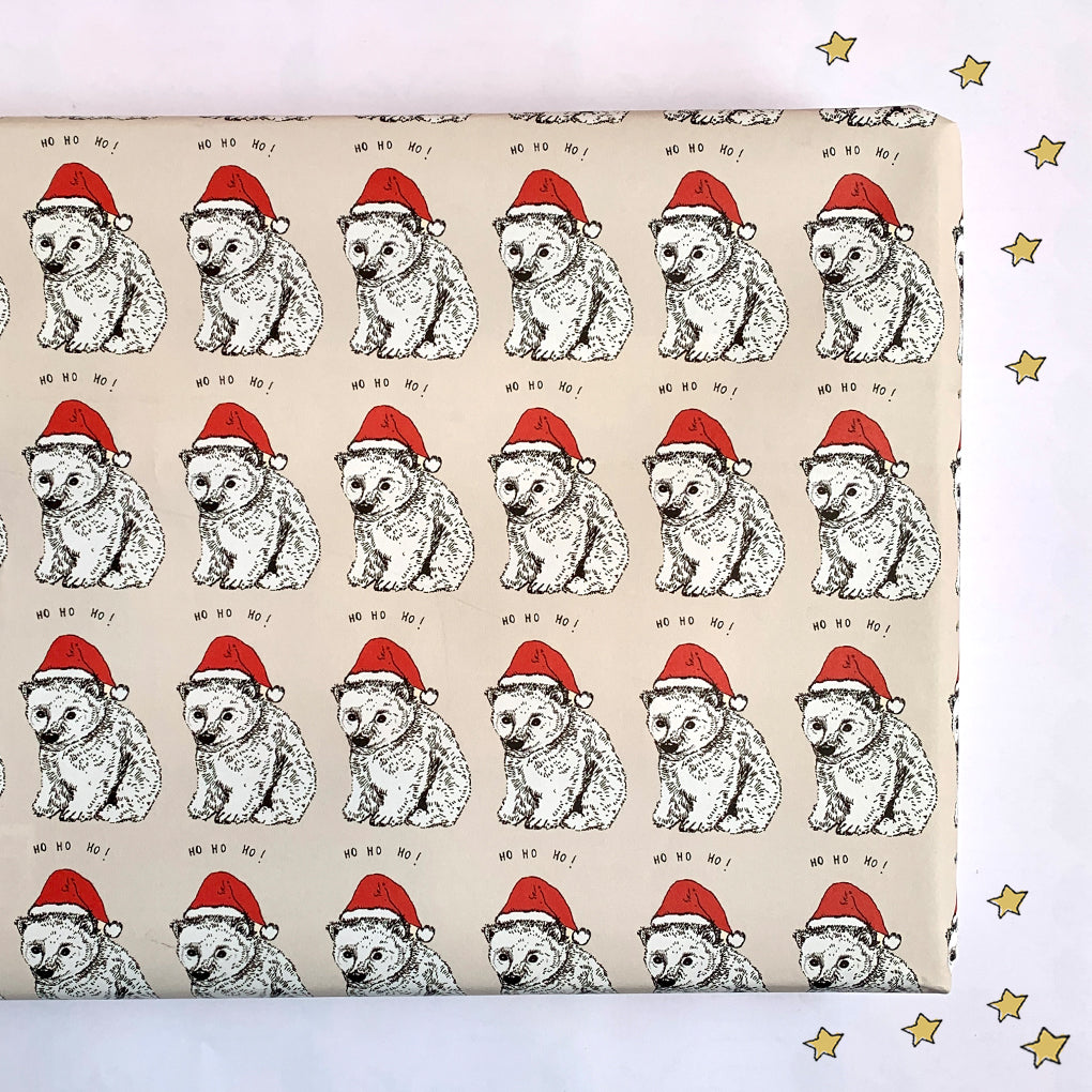 Polar Bear Wrapping Paper
