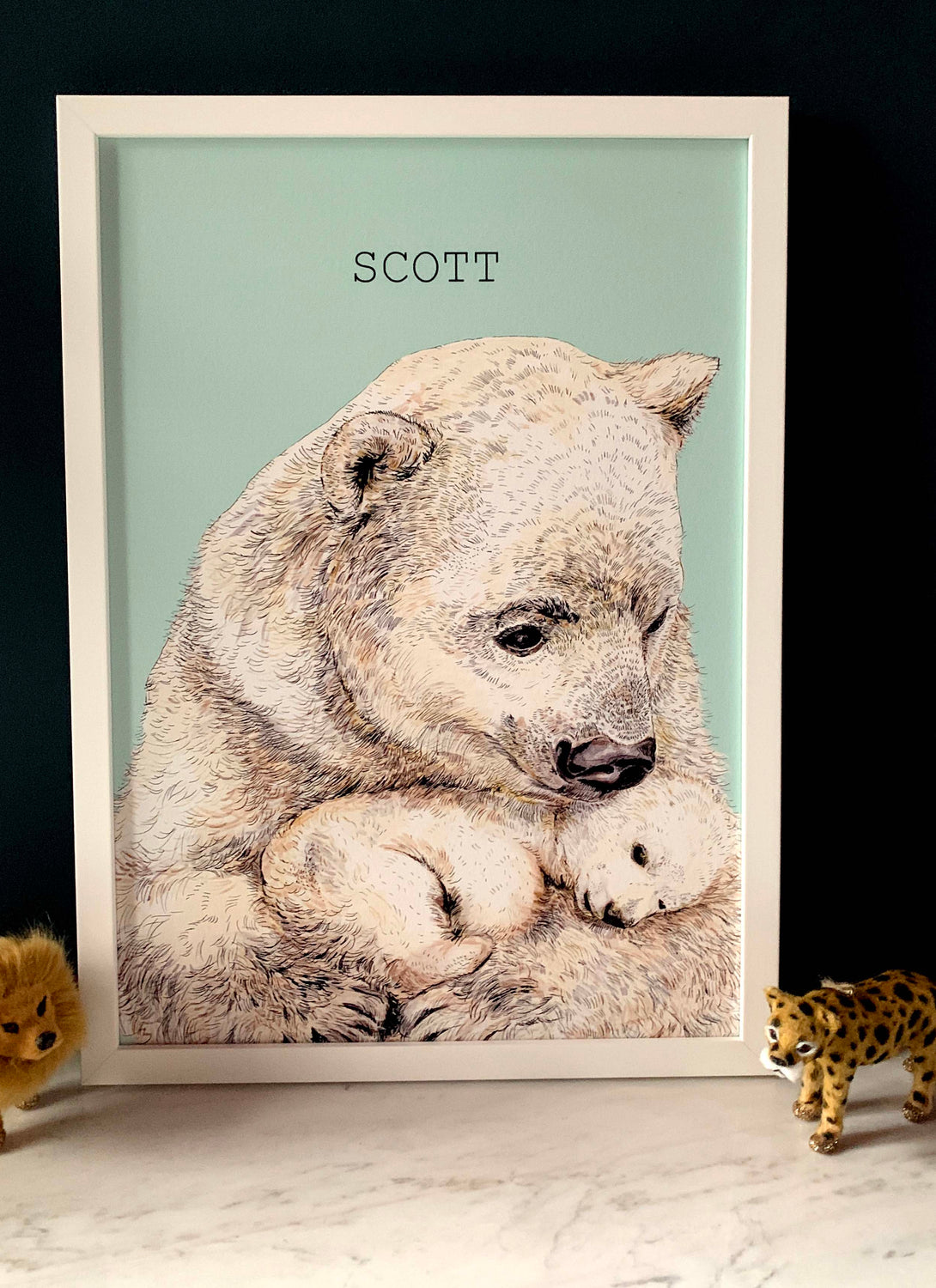 Bear Hug Giclée Print