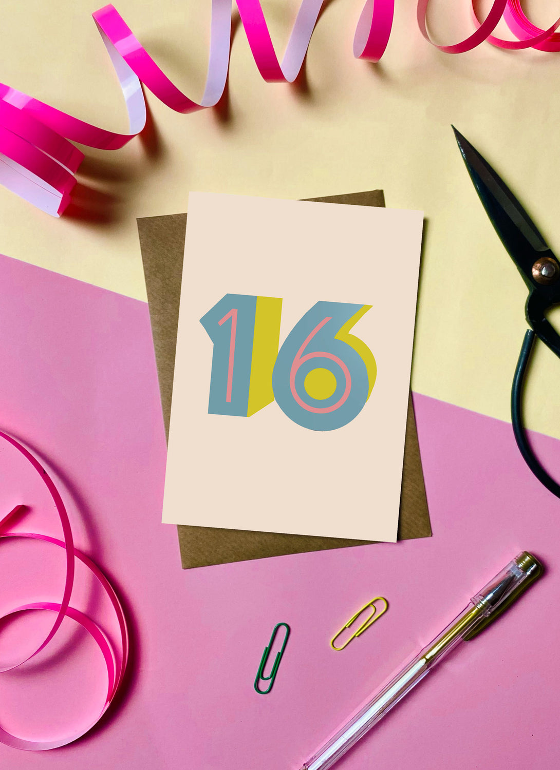POP 16 Age Card