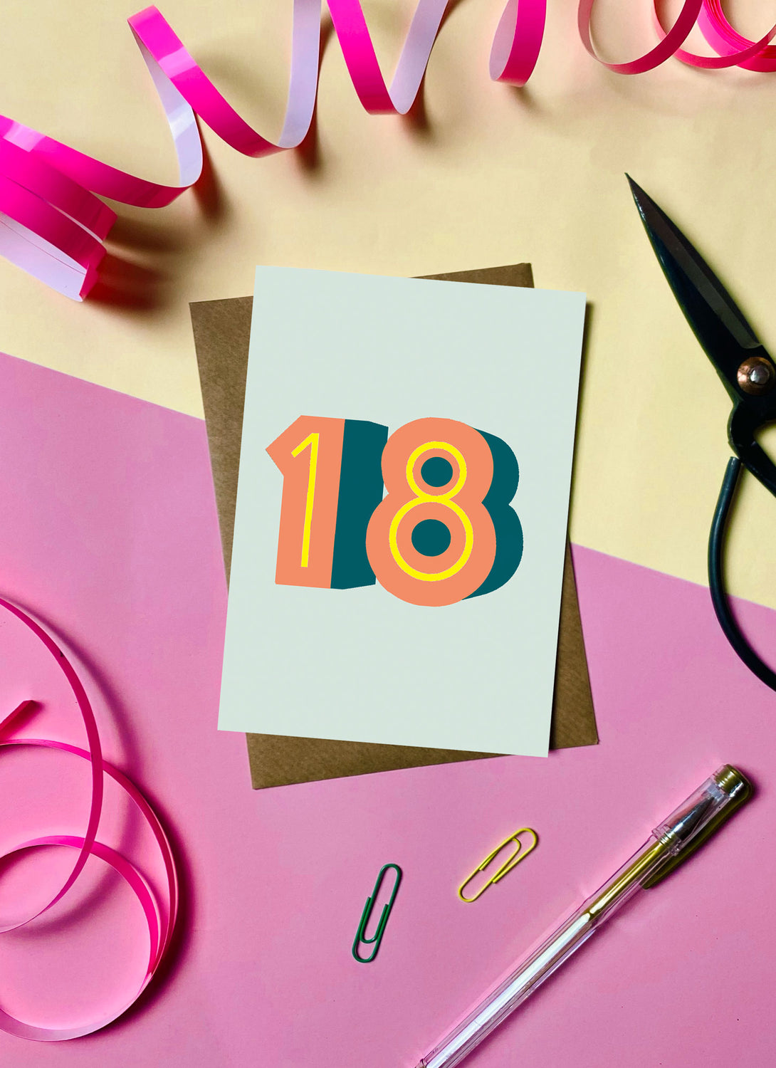POP 18 Age Card