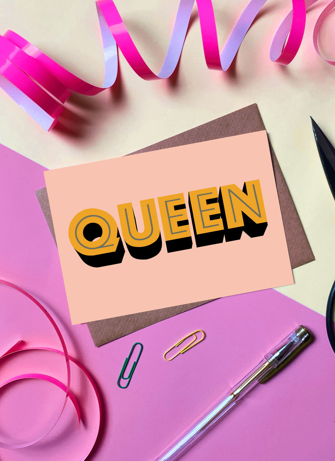 Queen Card